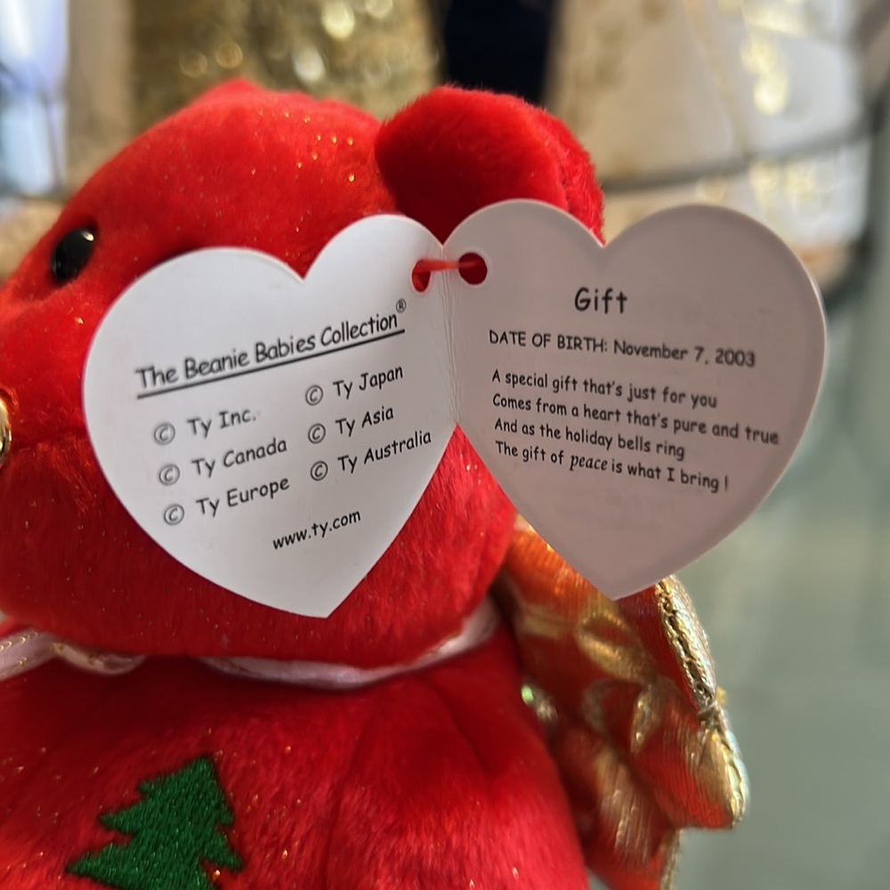 Ty Beanie Babies - Gift (Peace, Love & Joy) - Picture 4 of 8